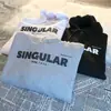 Sudadera con Capucha Nueva de Calle Otoño e Invierno para Mujer Forrada de Polar y Engrosada Estilo Coreano Holgada Estilo Perezoso Top Oversize Chaqueta