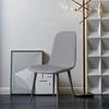 Silla de Comedor para Uso Doméstico, Resistente a Rayones, Lujo Ligero Nórdico, Minimalista Moderno, Adecuada para Reuniones y Oficina, con Respaldo, Taburete de Comedor