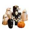 Velas aromáticas de decoración de fantasmas de Halloween transfronterizas, recuerdos, regalos creativos para el hogar, accesorios decorativos con sentido de atmósfera