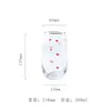 Copa de Agua de Cristal Estilo Europeo Cielo Estrellado Creativo Celebridad de Internet Cósmico Phnom Penh Taza de Huevo Vidrio Taza de Leche Jugo