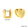 Pendientes de Acero Inoxidable con Forma de Lazo para Mujer, Best-Selling Transfronterizo de Amazon, Joyería de Pendientes con Lazo de Lujo Ligero y Temperamento Exquisito