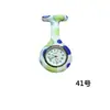 Popular Reloj de Pulsera Redondo para Enfermera con Transferencia de Agua y Estampado Colorido, Correa de Silicona, Reloj de Moda Universal para Estudiantes Mujeres, Esfera al por Mayor