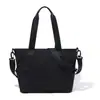 Bolsa Tote para Trabalho Simples Feminina com Múltiplos Bolsos Repelente à Água Grande Capacidade Cor Sólida Nylon Bolsa de Mão Atacado