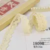 Tecido Cetim com Padrão de Pérolas de Alta Qualidade com Anel Perolado para Intestino Grosso Material DIY Acessórios de Cabelo Feitos à Mão Acessórios de Joias Laço
