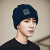 Gorro de Punto de Nuevo Estilo para Mujer, Forro Polar de Invierno, Engrosado, Cálido, Versátil, Circunferencia de Cabeza Grande, Protección para los Oídos, Gorro de Maternidad Postparto