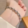 Pulseira Escama Popular em Forma de Leque Europeia e Americana Ouro 18K Joia de Alto Padrão