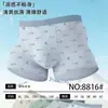Roupa Íntima Masculina de Seda de Gelo, Boxer de Nylon Masculino 3D de Alta Qualidade para o Verão, Série Kaiqun, Tamanho Regular 5-6 Modificado