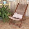 Artículos genuinos Sillón reclinable Yunqi Silla de ocio para balcón exterior, patio Silla de ratán con respaldo Silla perezosa Mesa y silla plegables celebradas en Internet para casa de huéspedes