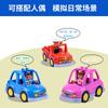 Compatible con Modelos Universales de Bloques de Construcción para Coches de Partículas Grandes, Juguetes de Ensamblaje para Niños de Vehículos, Aviones, Autobuses y Regalos