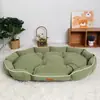 Caseta para Perros para Todas las Estaciones, Perrera, Alfombrilla Antideslizante para Mascotas, Alfombrilla para Perros de Tamaño Mediano con Forma de Lingote, Cama para Perros, Alfombrilla para Mascotas
