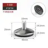 Pie Ajustable para Muebles Pie Ajustable Pie de Mesa y Silla Almohadilla para Pies Pie Ajustable Tornillo Almohadilla para Pies Pie de Mueble Tornillo Pie Clavo Tornillo