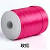 Cuerda para Nudos China 3 5 6 7 Tamaños Pulsera de Hilo Rojo Cuerda para Tejer DIY Pulsera Envuelta en Hilo Dorado Cuerda Trenzada Cuerda de Colores