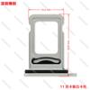 Nuevo Aleación de Aluminio Teléfono Móvil Tarjeta SIM Bandeja de Tarjeta Única con Anillo Impermeable Bandeja de Cintura Doble Tarjeta Adecuada para Teléfonos Móviles Apple
