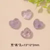 Amatista Natural León de Amor Cuentas Accesorios Pulsera Lindo Oso Colgante Joyería DIY Venta al por Mayor