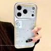 Adecuado para funda de teléfono Apple 17 Pro Max iPhone 16, protección completa de lente, nuevo diseño anticaídas con puntos de colores y patrón de cuadros contrastantes