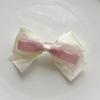 Accesorios de lazo de cinta de encaje doble, accesorios de ropa, bricolaje, material hecho a mano, horquilla, accesorios para la cabeza