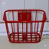 Cesta de bicicleta de metal engrosada para niños cesta de bicicleta de montaña para niños cesta delantera para bicicleta cesta de bicicleta de hierro