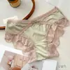 Ropa Interior para Niñas 7A Antibacteriana Encaje Sexy Puro Algodón Inferior Cómodo Suave Agradable a la Piel Transpirable Calzones para Niñas