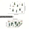 Adesivos de Animais da Floresta Veado Divertido Esquilo Animais Brincando Papel de Parede Sala de Estar Quarto das Crianças Jardim de Infância DIY Autoadesivo