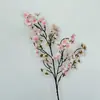 Nueva Belleza Dedo Flor de Cerezo Flor Artificial Simple Americana de Gama Alta Realista Escena de Boda Arreglo Flor Artificial