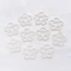 Acessórios para Unhas Artísticas Laço Coração Pérola Imitação Estrela de Cinco Pontas Lua Branca Off-White de Resina Acessórios para Unha e Penteado DIY