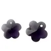 Pendente de Flor de Ameixa de Cristal de Furo Único 14mm para Colar DIY Contas de Vidro Contas Soltas Joias Acessórios para Artesanato em Roupas