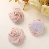 Rosa de Início de Primavera Sunshine Girl Estampa Flores de Renda DIY Presilha de Cabelo Elástico de Cabelo Acessório de Cabeça Corsage Colar Acessórios Florais Femininos