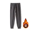 Pantalones Casuales para Mujer 2025 Otoño e Invierno Nuevos Pantalones Deportivos Forrados de Felpa Primavera y Otoño Ropa Exterior Holgada para Mujer Pantalones de Pierna Ancha