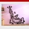 Adesivos de Parede Acrílicos 3D Estilo Escandinavo Sala de Estar Decorativos Criativos 3D Personalizados
