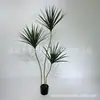 Decoración de planta artificial grande Nórdica planta verde artificial maceta decoración árbol árbol de la sangre de dragón interior sala de estar piso bonsái
