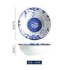 Conjunto Comercial de Tigelas Fumantang: Tigelas Grandes, Tigelas de Arroz, Tigelas de Sopa, Tigelas Cônicas, Tigelas para Macarrão Instantâneo, Tigelas de Cerâmica Vintage, Estilo Chinês