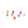 Resina de Colores Pequeño Hongo Accesorios para Joyería DIY Decoración de Micro Paisajes Dibujos Animados Pequeños Adornos Venta al por Mayor
