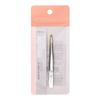 Pinza para Cejas de Acero Inoxidable Chuanqi'Er, Herramienta para Depilar y Recortar Cejas, Pinzas para Pestañas Injertadas, Pinza para Cejas Oblicua de Boca Plana, Alicates para Cejas