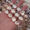 Produtos Semi-acabados de Pérola Oval Irregular Barroca, Contas Soltas de Pérola Irregular Coloridas Materiais para Joias Artesanais DIY