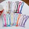 Lanyard Popular Simple para Teléfono Móvil Transfronterizo Cuerda Ajustable para Teléfono Móvil Muñequera Corta Macaron Cuerda para Teléfono Móvil Cuerda para Taza de Agua
