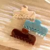 Pinza para el Cabello de Acetato Retro de Alta Gama Estilo Coreano Nuevo Modelo 2026 Estilo Perezoso Pinza de Moda Pinza de Tiburón Accesorio para el Cabello para la Parte Posterior de la Cabeza
