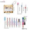 Juego de herramientas multifuncionales de 10 piezas para pulir uñas, cabezales rusos de pretratamiento exfoliantes para remover uñas, pulir y limpiar