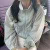 Verano 2026 Chaqueta Delgada Dulce Estilo Juvenil Rejuvenecedora Petite Color Sólido Clásico Transpirable Ropa de Alta Gama con Protección Solar