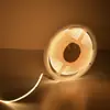 Tira de Luz COB 12V24V Alto Brillo 90 CRI Bajo Voltaje Sin Puntos de Luz Tira de Luz Flexible Autoadhesiva 8mm480 Regulable