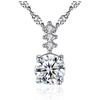 Colar Estrela da Moda Coreana Qiangyuan Atacado Colar Feminino Estilo Coreano Joias Novo Pingente de Cristal Joias