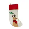 Nuevo Producto Xingwang 2025: Calcetines de Navidad de Arpillera, Bolsas de Regalo, Decoraciones para Árbol de Navidad, Adornos de Muñeco de Nieve para Árbol de Navidad, Calcetines