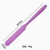 Espátula Larga Integrada de Silicona al por Mayor en Stock del Fabricante Espátula para Mezclar Mantequilla de Pastel Herramienta para Hornear Raspador de Silicona