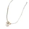 Cadena para Clavícula de Verano Estilo Bohemio Europeo y Americano con Cuentas de Concha Estrella de Mar Personalizable Versátil Collar para Vacaciones en la Playa