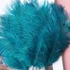 Ramo de plumas de avestruz de 10-15 cm, decoración de boda, pared, manualidades hechas a mano, ropa de escenario