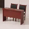 Mesa longa dupla de treinamento, mesa de reunião para sala de conferências, cadeira de treinamento, cadeira com encosto macio, cadeira de escritório para funcionários