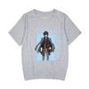 Wen Hao Perro Salvaje Animación Alrededor Tai Dazai Zhongyuan Ocio Dibujos Animados para Mujer Camiseta de Manga Corta para Mujer Mismo Estilo para Parejas