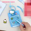 Auténtico Lindo Dibujo Animado Gato Kt Familia Sanrio Hello Kitty Serie Diaria Cuerda de Mano Hebilla 90 Perlas Ventosa Magnética Venta al Por Mayor