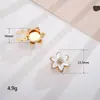 Acessórios DIY para Roupas de Flor Vazada Frescas e Simples Acessórios de Camisa de Liga de Zinco Acessórios Pequenos Unissex