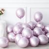 Decoración de globos para fiesta de cumpleaños, diseño de escena, atmósfera de apertura, globo de lentejuelas de metal a prueba de explosiones y grueso para boda