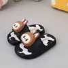 Pantuflas de verano de EVA para niños y niñas, lindas de dibujos animados, antideslizantes, suela suave, sandalias para bebé para interior y exterior